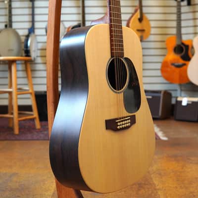 Martin D-X2E 12-String Dreadnought Acoustic-electric Guitar Brazilian Rosewood Pattern w/Padded Gig Bag image 2
