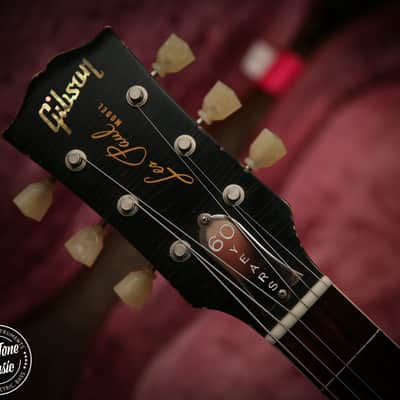 Gibson Les Paul 57' Custom Shop 60th Anniversary Heavy Aged Limited Edition Goldtop image 14