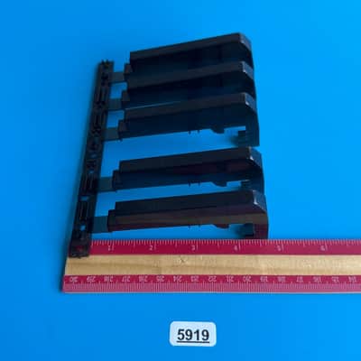 CASIO LK-135 LK-230 LK-265 LK-175 Keyboard Parts: Black Keys [One Octave] image 8