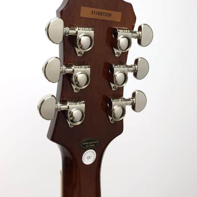 Epiphone Les Paul Standard Plus Top Pro Electric Guitar - Iced Tea Burst image 8