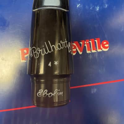 USED Brilhart Ebolin 4* Tenor Mouthpiece w/Lig+Cap image 1