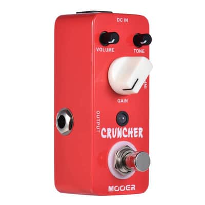 Mooer Cruncher High Gain Distortion Pedal True Bypass Free Shipment,price include the import duty for US buyer image 2