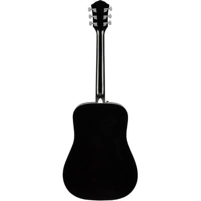 Fender FA-125 Dreadnought, Walnut Fingerboard, Black image 3