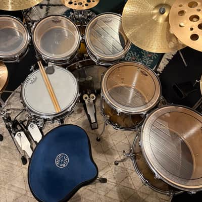 6pc Ludwig Legacy Exotic Maple - Black Limba image 5