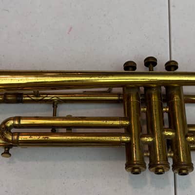 Vintage “Americana” Bb Trumpet — 30s/40s Era (est.) — Fair — SN 3782 — Soft Case image 2