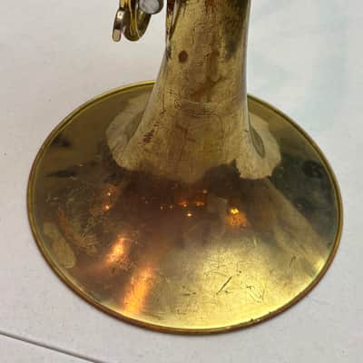 Blessing M-400 Mellophone — Lacquered Brass, Hard Case + Accessories image 11