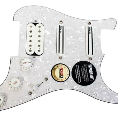 920D Custom Loaded Pickguard DiMarzio Andy Timmons AT-1 Cruiser White Pearl image 1