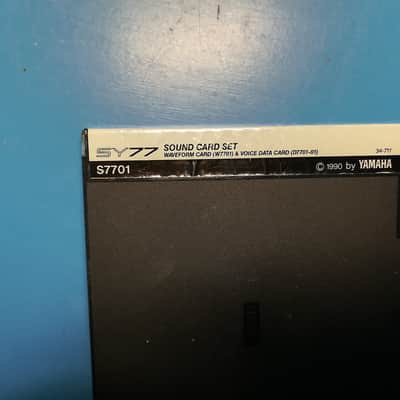 Yamaha SY 77 TG77 SAX1 cards for sale image 3