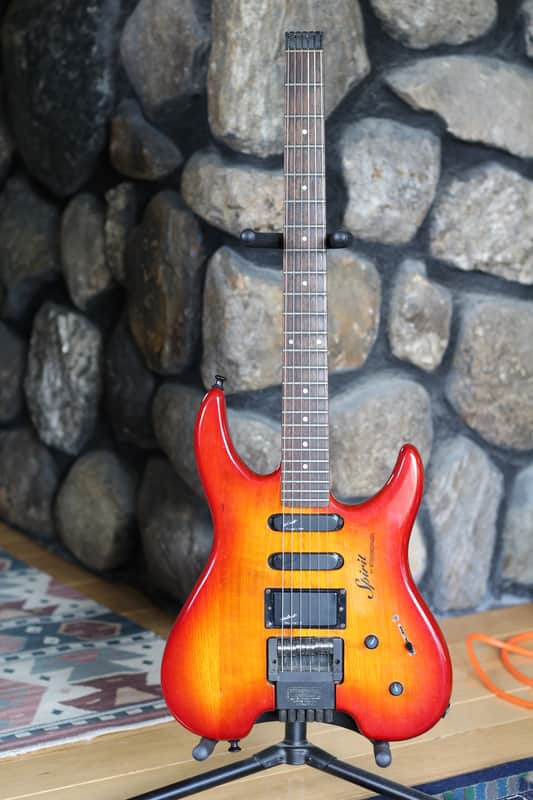 Steinberger Spirit Spirit Headless Guitar, 1990's, Cherry Burst image 1