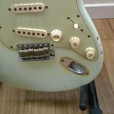 Fender Stratocaster Relic 62 John Cruz Masterbuilt Limited Edition Sonic Blue image 5