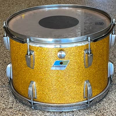1970 LUDWIG Gold Sparkle Drum Set - Complete Set in Excellent Condition image 6