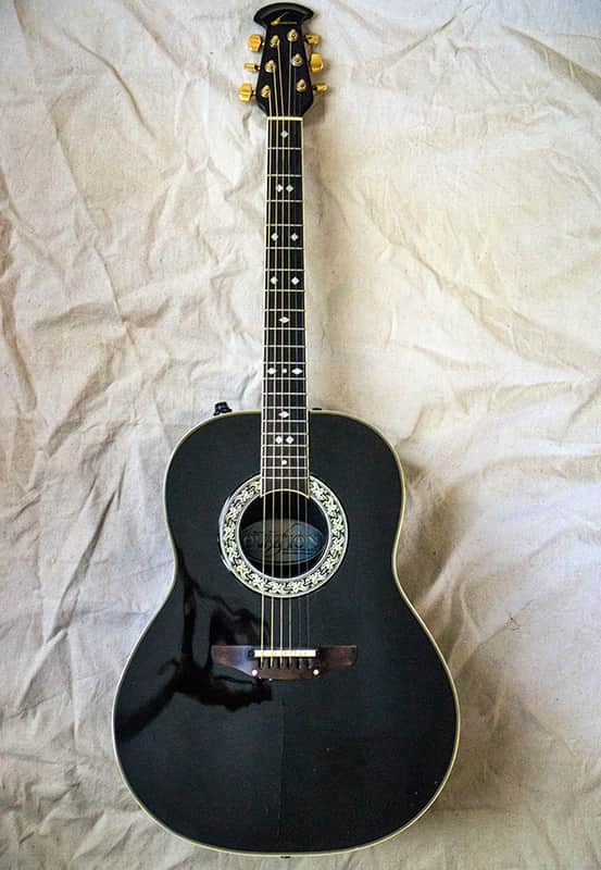 1982 Black Ovation 1617-5 Legend | Reverb
