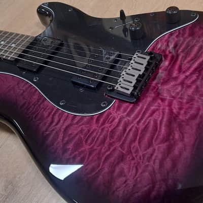 Schecter Traditional Pro 2022 - Present - Transparent Purple Burst image 2