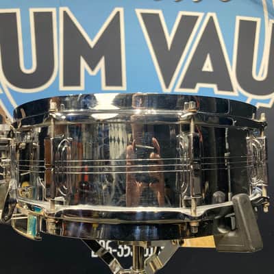 Leedy - 5x14" No. 391 Shelley Manne, Broadway Snare Drum 1963–1966 - Chrome over Brass image 8