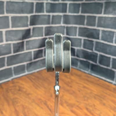 Ludwig Vintage Black and White Badge Snare Drum Stand - Chrome image 6