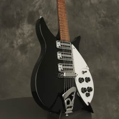 1987 Rickenbacker 320 with "Toaster/Vintage" pickups JETGLO!!! image 11