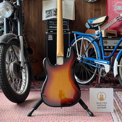 Fresher Personal Bass PB 3rd Gen. – Sunburst, Lawsuit era, 1977 - 1980 image 4