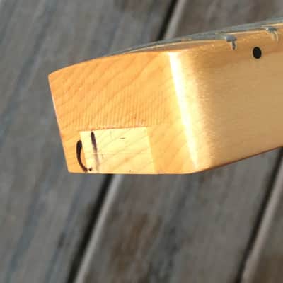 2013 Genuine Fender Lefty Standard Telecaster Neck Tele Amber Naturally Tinted image 17
