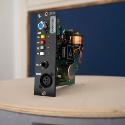 API 512c 500 Series Mic Preamp Module 2000 - Present - Black image 2
