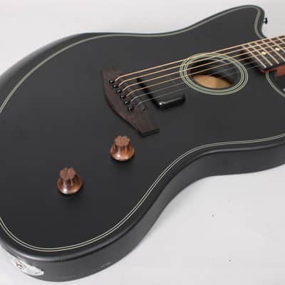 2025 Fender  Acoustasonic Standard Jazzmaster Black image 8