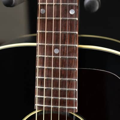 Gibson '50s J-45 Original Acoustic/Electric Guitar - Ebony with Hardshell Case image 10
