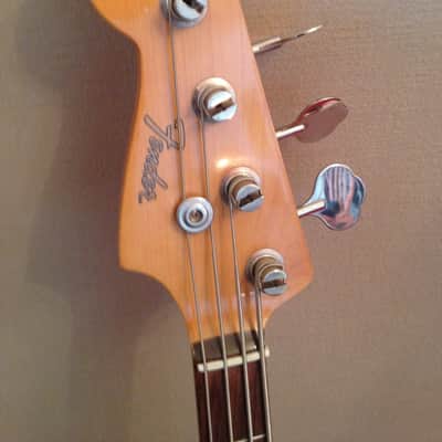 Fender Jazz Bass Made In Japan Tobacco Burst * * LEFTY - LEFT-HANDED * * + Padded Gig-Bag image 2