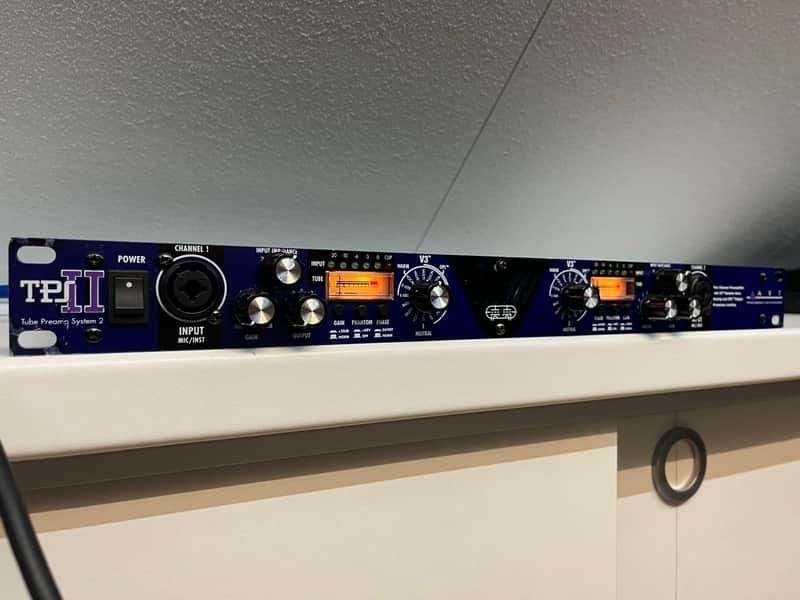 ART TPS II Dual Channel Tube Mic Preamp – Serviced, New Tube image 1