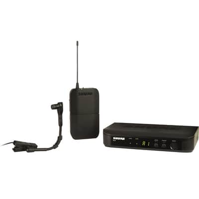 Shure BLX14 / B98-H9 Wireless Cardioid Instrument Microphone System (H9: 512 to 542 MHz) image 1