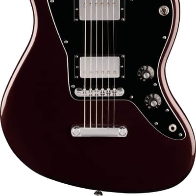 Squier Paranormal Baritone Jazzmaster HH Oxblood imagen 3