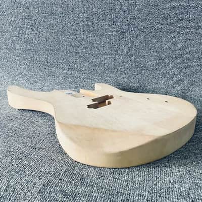 Basswood Unfinished 4 String Bass Body image 3