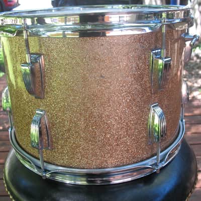 ludwig 9"x13" tom 1964 champagne sparkle image 3
