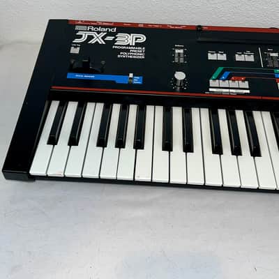 Very Nice Roland JX-3P 61-Key Programmable Preset Polyphonic Synthesizer with PG-200 Programmer  Black, Very Clean Ships Fast  ! image 2
