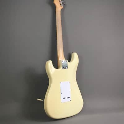 Vintage Fender Japan Strat MIJ 62RI Olympic White Reverse Nitro Relic Neck Hendrix Tribute Rare Guitar 7.6 lb Tweed HSC image 9