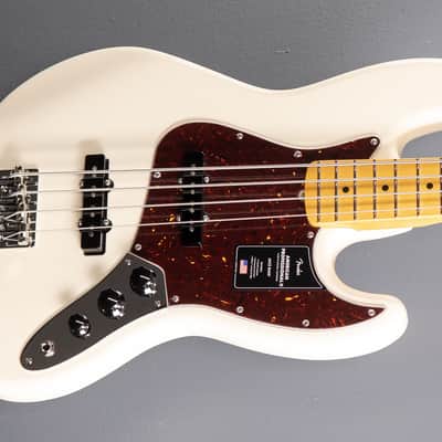 Fender American Professional II Jazz Bass - Olympic White w/Maple image 6