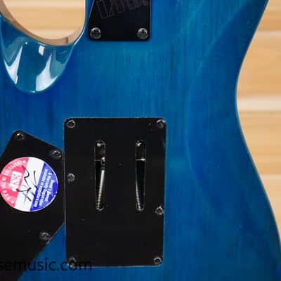 ESP LTD MH-203 QM - See Thru Blue Bild 10
