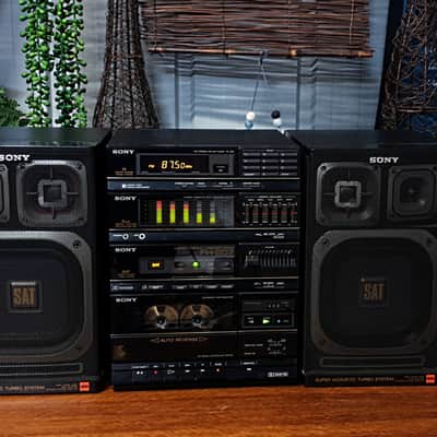 RARE Vintage Sony FH-207 Stereo System - Made in Japan - 1980s - Working image 5