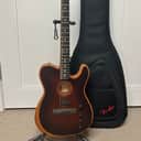 Fender American Acoustasonic Telecaster All-Mahogany - Bourbon Burst