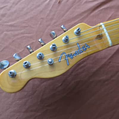 Lefty, Left Handed Fender American Vintage ‘52 Telecaster Reissue, Maple Fretboard, Butterscotch Blo image 16
