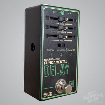 Walrus Audio Fundamental Series Delay Guitar Effects Pedal. USED image 3