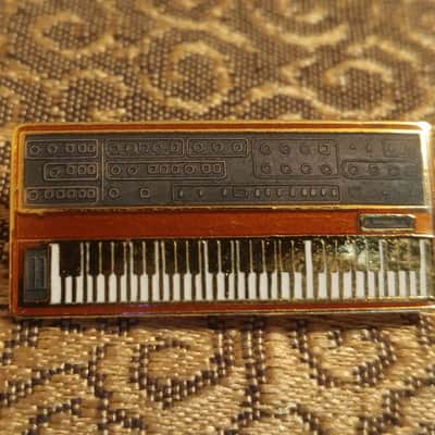 1980s Sequential Circuits Prophet 5 Enamel Cloisonne Pin Super Rare Promo Advertising