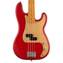 Used Squier 40th Anniversary Precision Bass - Satin Dakota Red w/ Maple FB