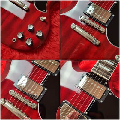 Cool Z ZSG-10 SG Standard 2014 - Heritage Cherry - All Original - Made By Fujigen in Japan MIJ image 4