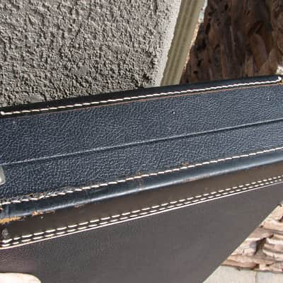 Fender VINTAGE TOLEX STRATOCASTER TELECASTER CASE ORIGINAL MID TO LATE 1960'S EARLY 70"S - BLACK TOLEX image 6