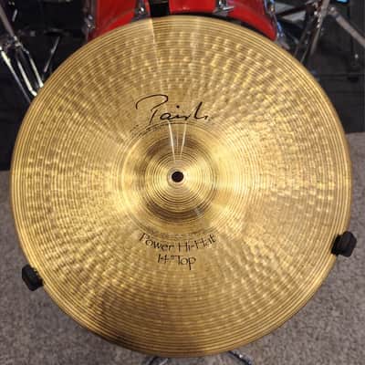 Paiste 14" Signature Power Hi-Hat Cymbals (Pair) 1989 - Present - Traditional image 1
