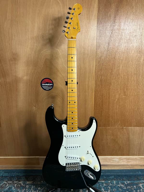 🎸FENDER Stratocaster st-std – look « ’57 reissue » – black (1997-2000) image 1