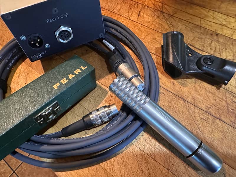 Pearl C-2 Vintage Microphone w/Schaal PSU/Cable - Excellent! image 1