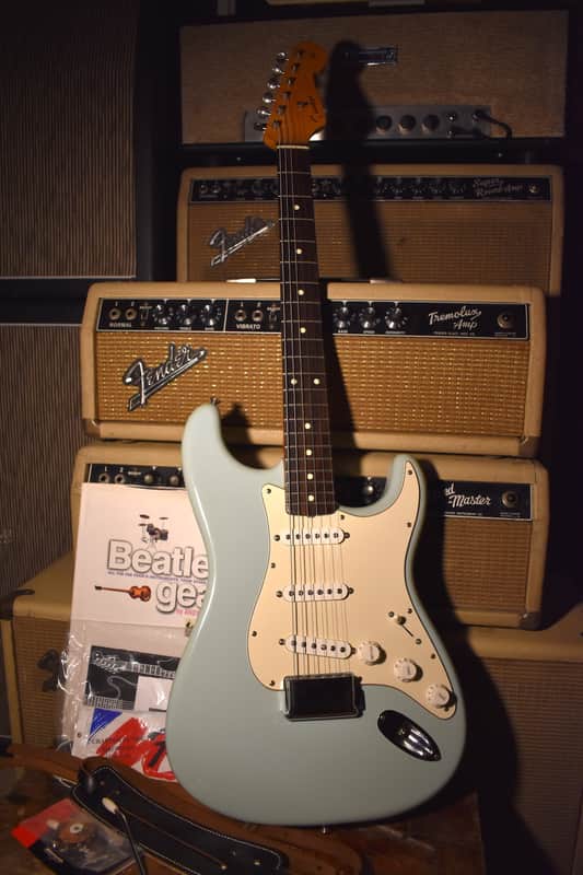 Fender Stratocaster Beatles Gear FSR 2001 Sonic Blue image 1