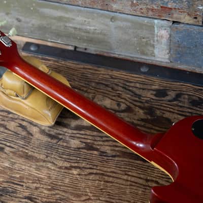 2010 Gibson Les Paul R8 1958 Reissue Plain Top Sunburst image 11