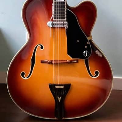 Albanus archtop circa 1957-1965 Sunburst image 2