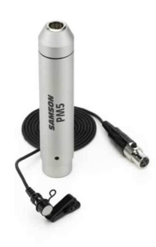 Samson QL5 Lavaliere Microphone-Wired w/XLR Male Adaptor image 1